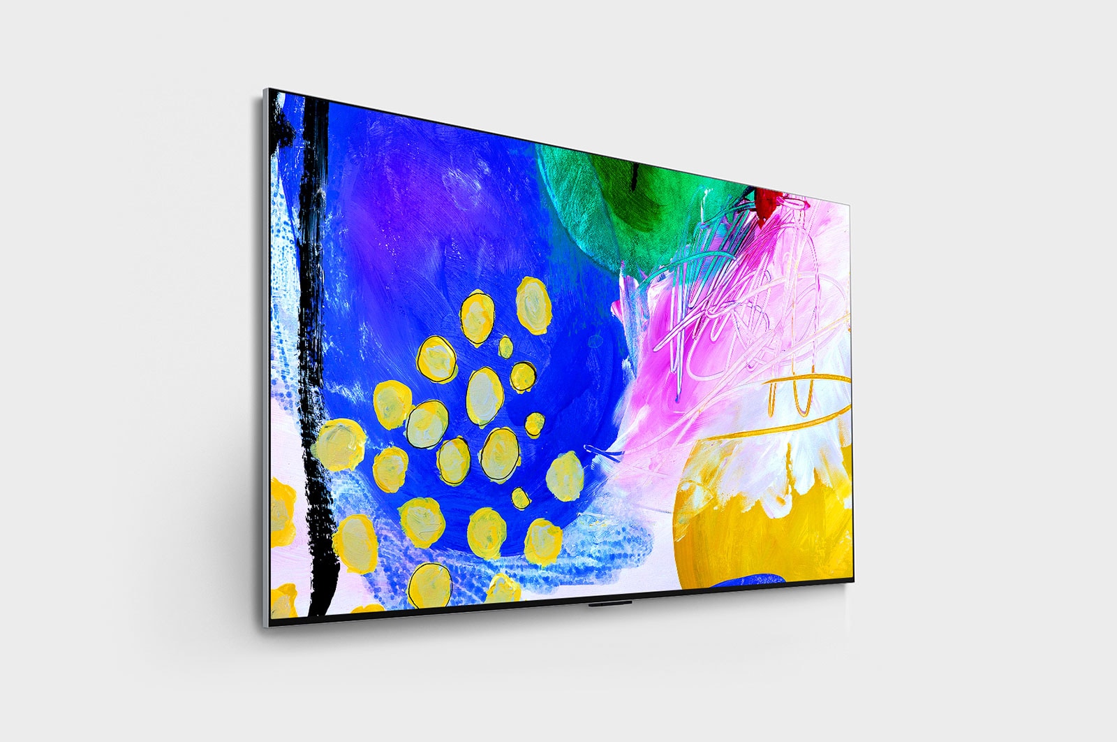 LG 77 Inch G2 Series 4K Smart SELF-LIT OLED evo Gallery Edition TV with AI ThinQ® (2022), OLED77G2PSA