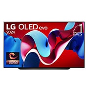 LG OLED evo AI TV C4 83 inch 144Hz Gaming Mode* Dolby Vision & HDR10 4K UHD (2024), OLED83C4PSA