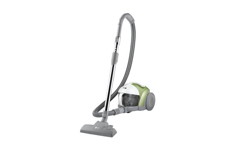 LG 1600W, Powerful Turbo Cyclone Bagless Vacuum with Sani Punch, VC4916NNTY