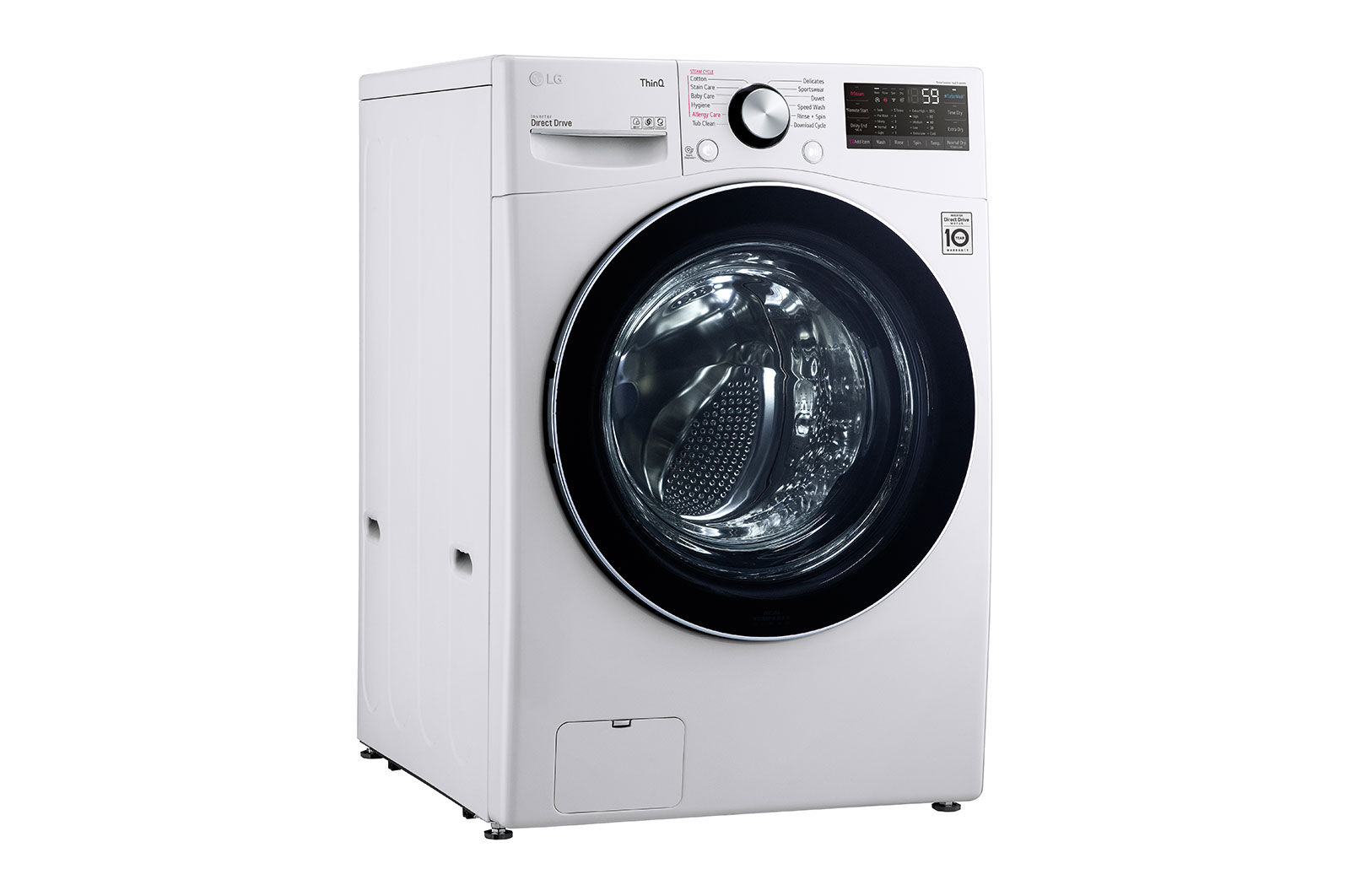 LG 14/8kg Front Load Washer Dryer with AI Direct Drive™ and TurboWash™ Technology, F2514RTGW