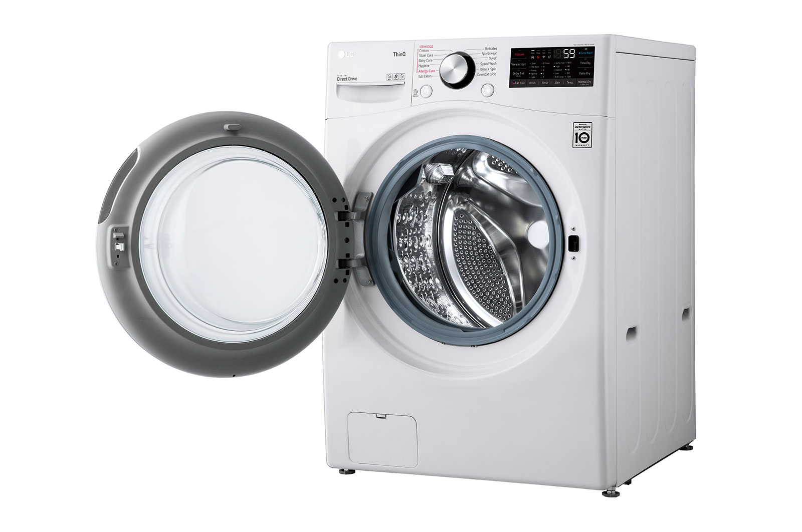 LG 14/8kg Front Load Washer Dryer with AI Direct Drive™ and TurboWash™ Technology, F2514RTGW