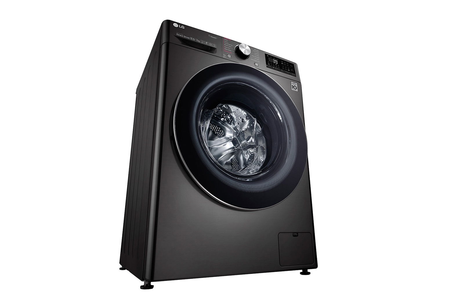 LG 10.5/7kg Front Load Washer Dryer with AI Direct Drive™ and Steam+™, FV1450H2B