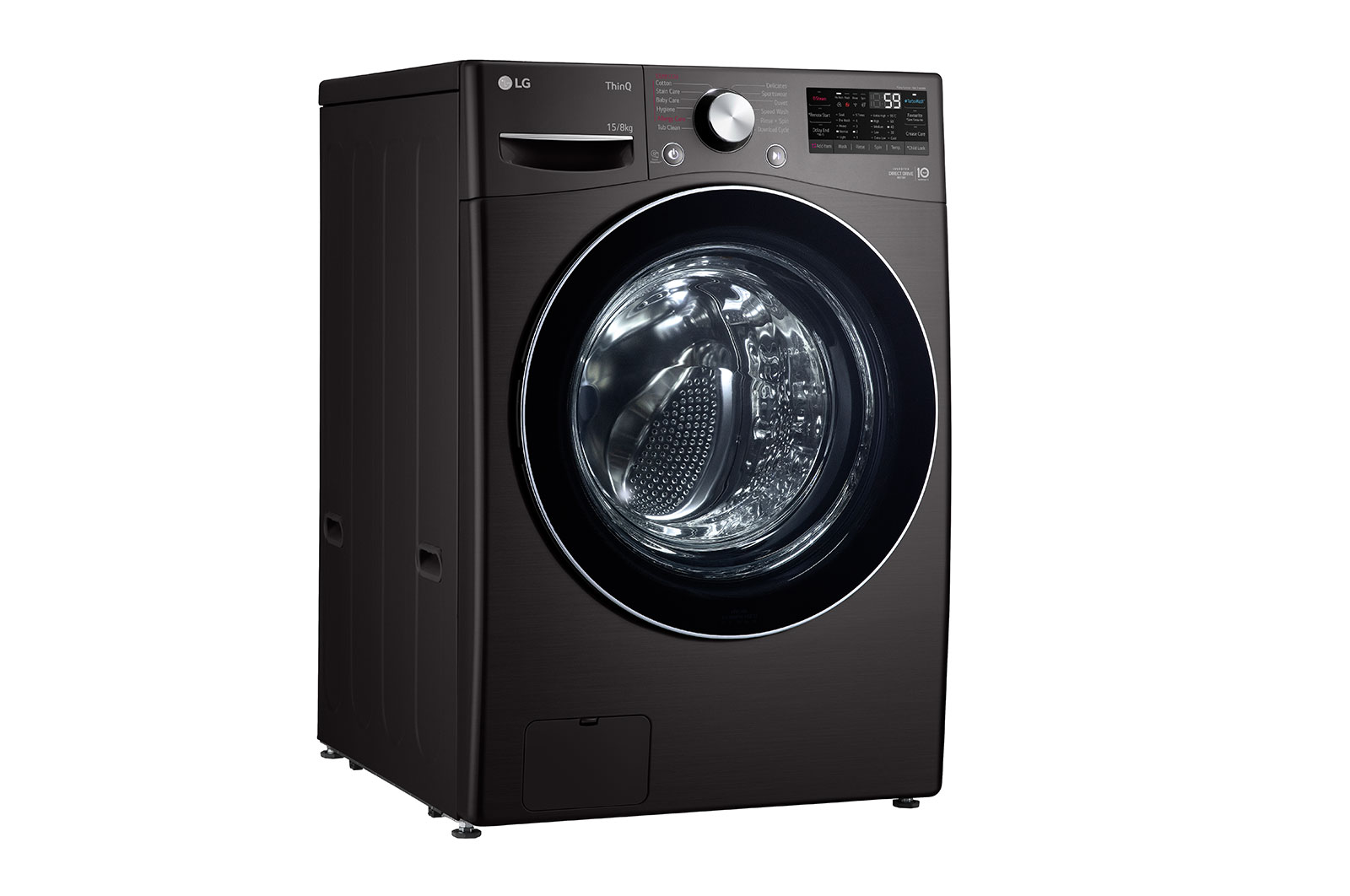 LG 15/8kg Front Load Washer Dryer with AI Direct Drive™ and TurboWash™ Technology, F2515RTGB