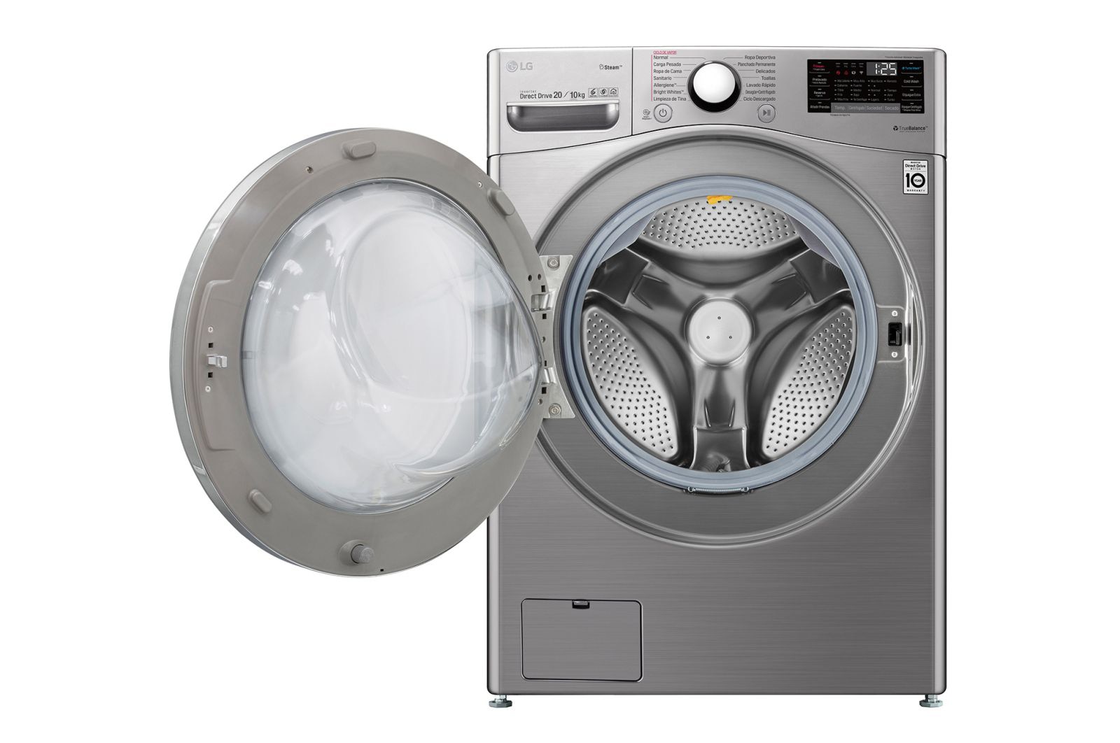 LG 20/10kg Front Load Washer Dryer with Steam™ , F2720RVTV