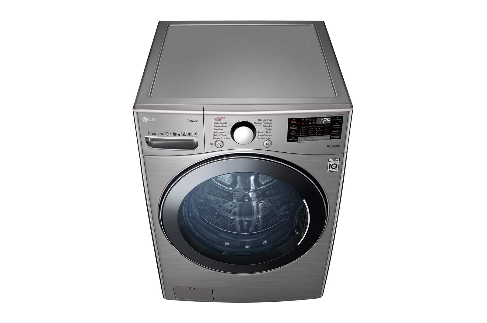 LG 20/10kg Front Load Washer Dryer with Steam™ , F2720RVTV