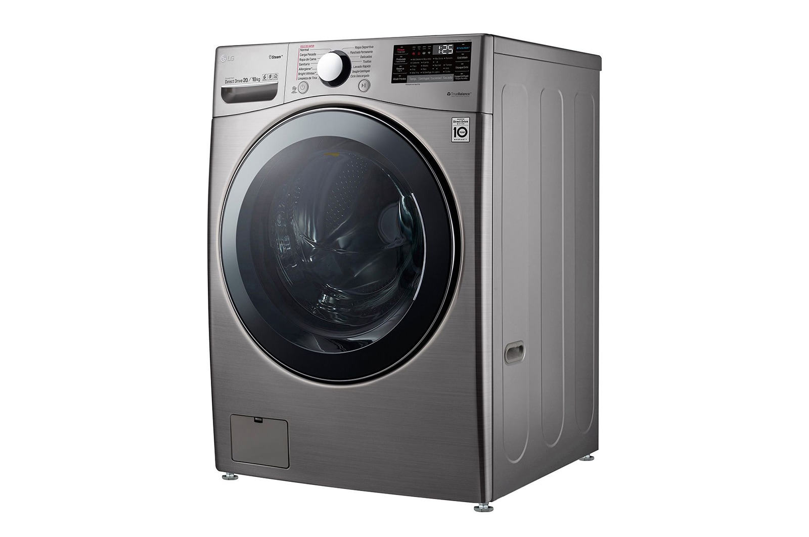 LG 20/10kg Front Load Washer Dryer with Steam™ , F2720RVTV