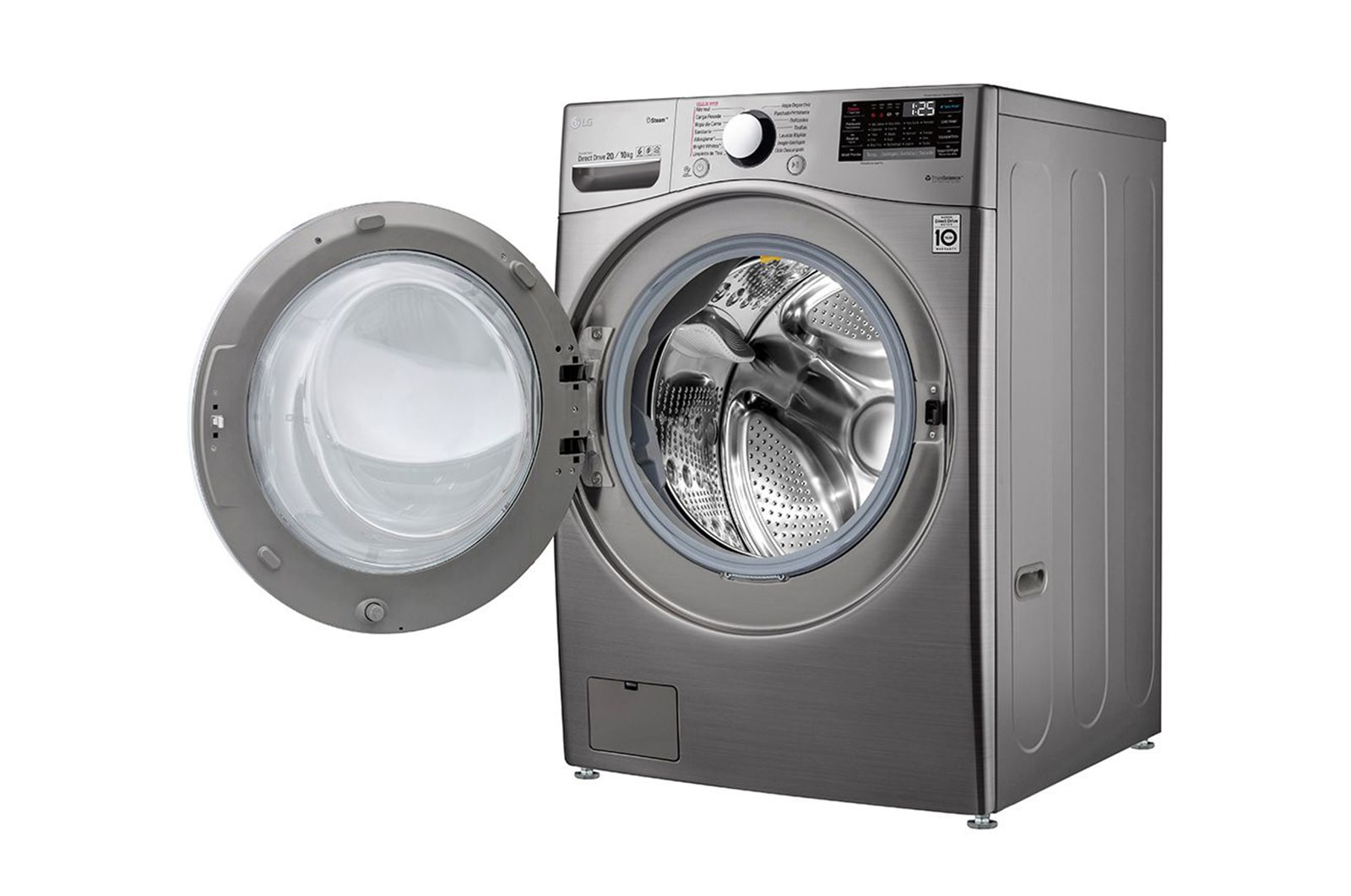 LG 20/10kg Front Load Washer Dryer with Steam™ , F2720RVTV