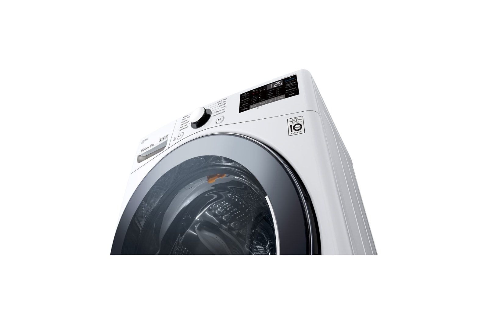 LG 20kg Front Load Washer with 6motion Direct Drive, TurboWash™, F2720SVRW