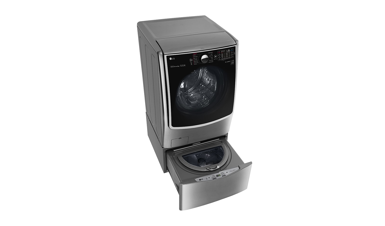 LG Twin Load Washer, F2721STWV