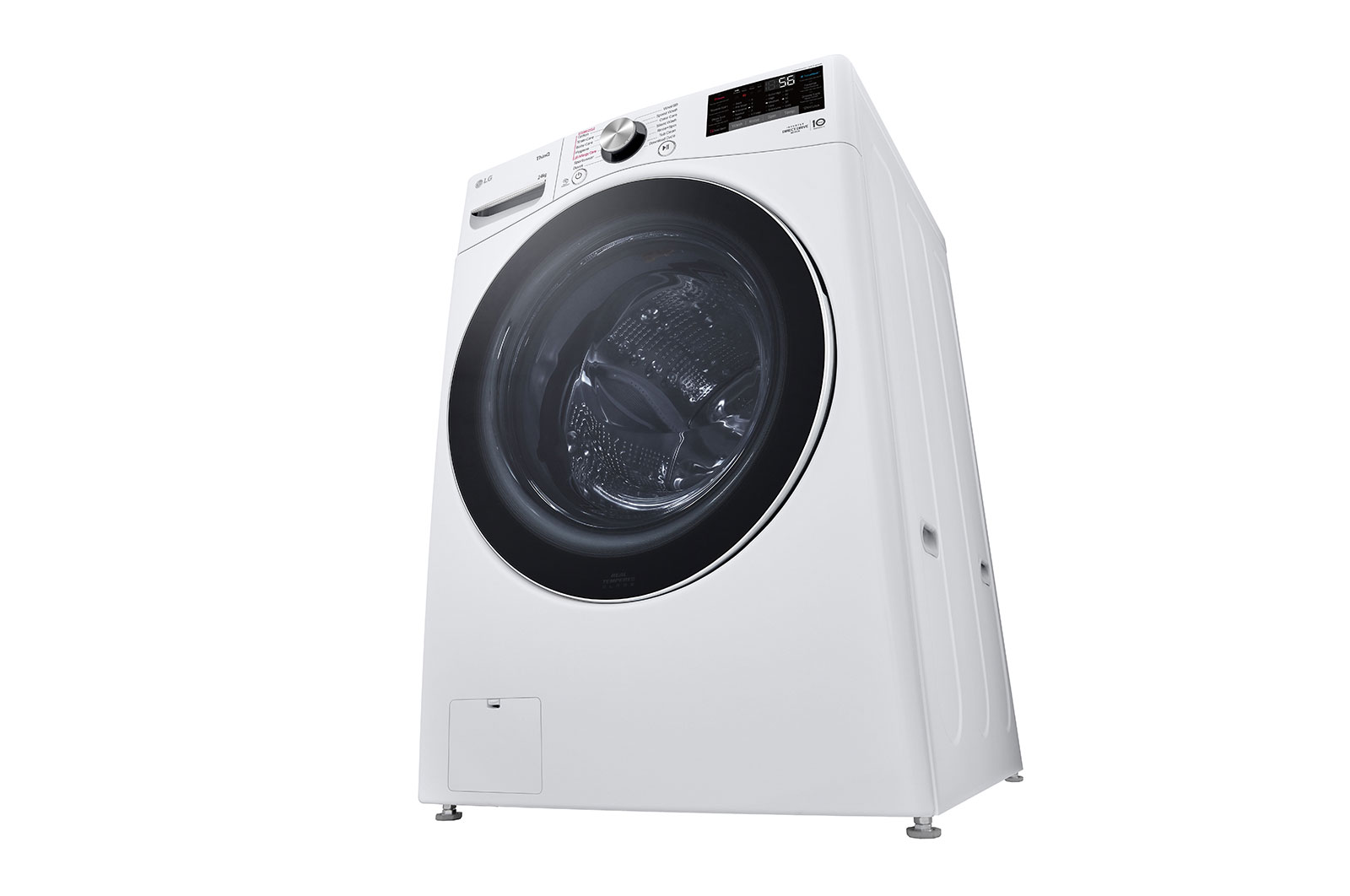 LG 24kg Front Load Washer with AI Direct Drive™ and TurboWash™, F2724SVRW