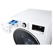 LG 24kg Front Load Washer with AI Direct Drive™ and TurboWash™, F2724SVRW