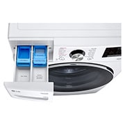 LG 24kg Front Load Washer with AI Direct Drive™ and TurboWash™, F2724SVRW