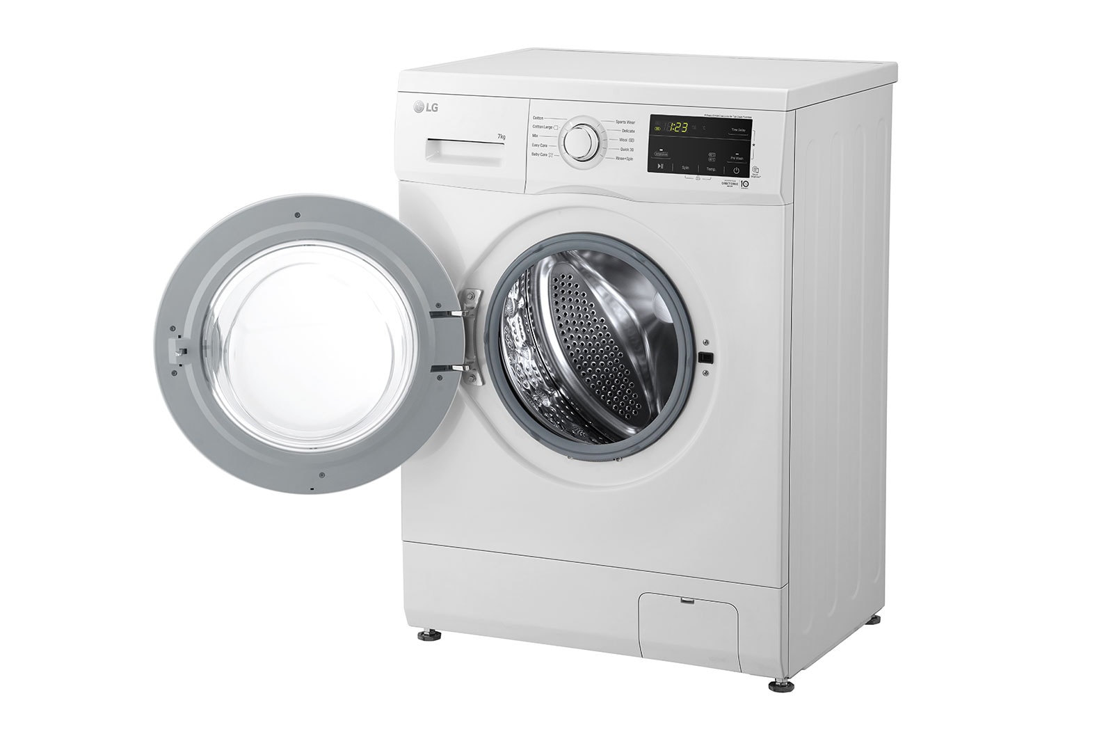 LG 7kg Front Load Washer with 6 motion Direct Drive, FM1207N6W