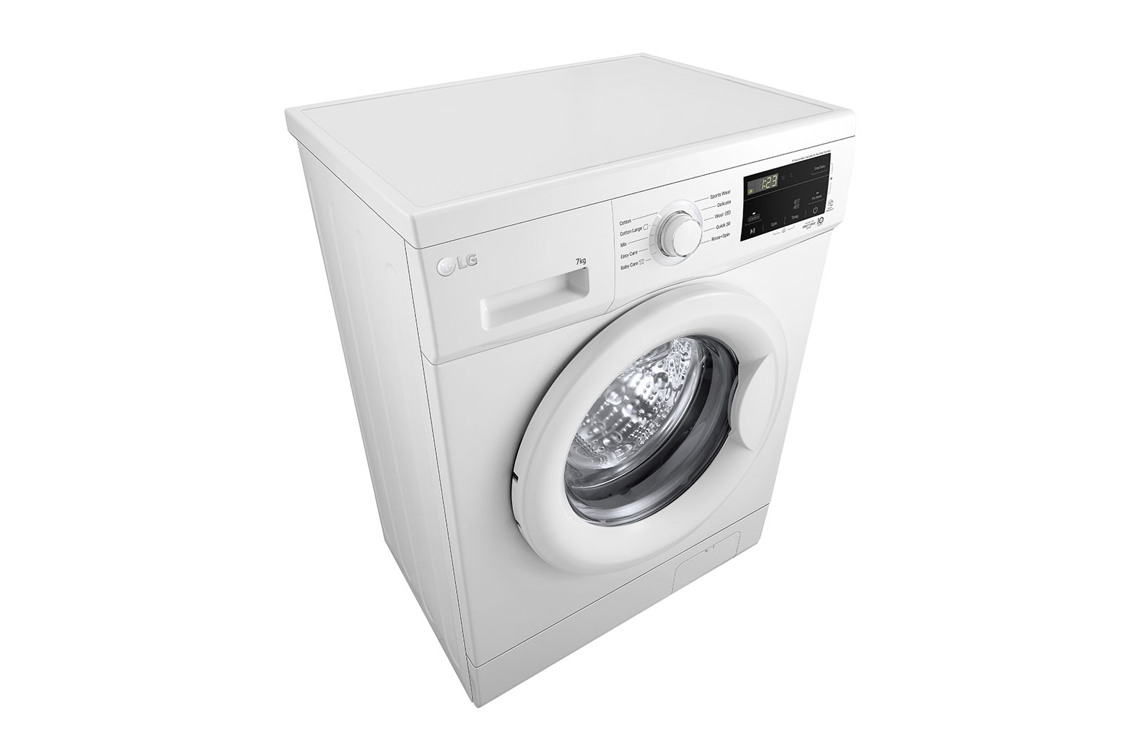 LG 7kg Front Load Washer with 6 motion Direct Drive, FM1207N6W