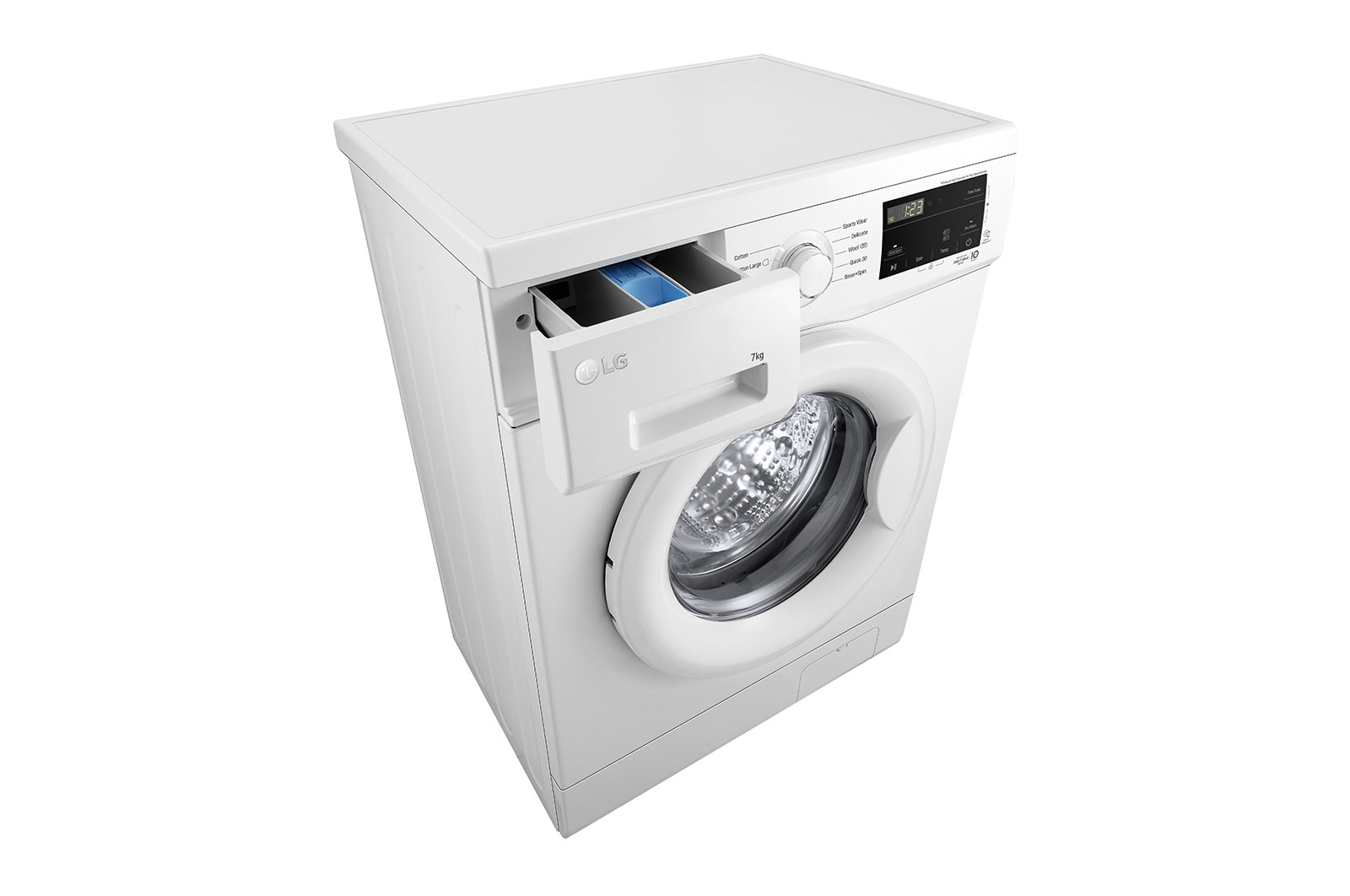 LG 7kg Front Load Washer with 6 motion Direct Drive, FM1207N6W