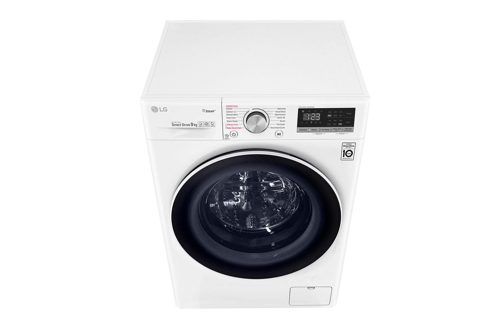 LG 9kg Front Load Washer with AI Direct Drive™ and Steam™, FV1409S4W