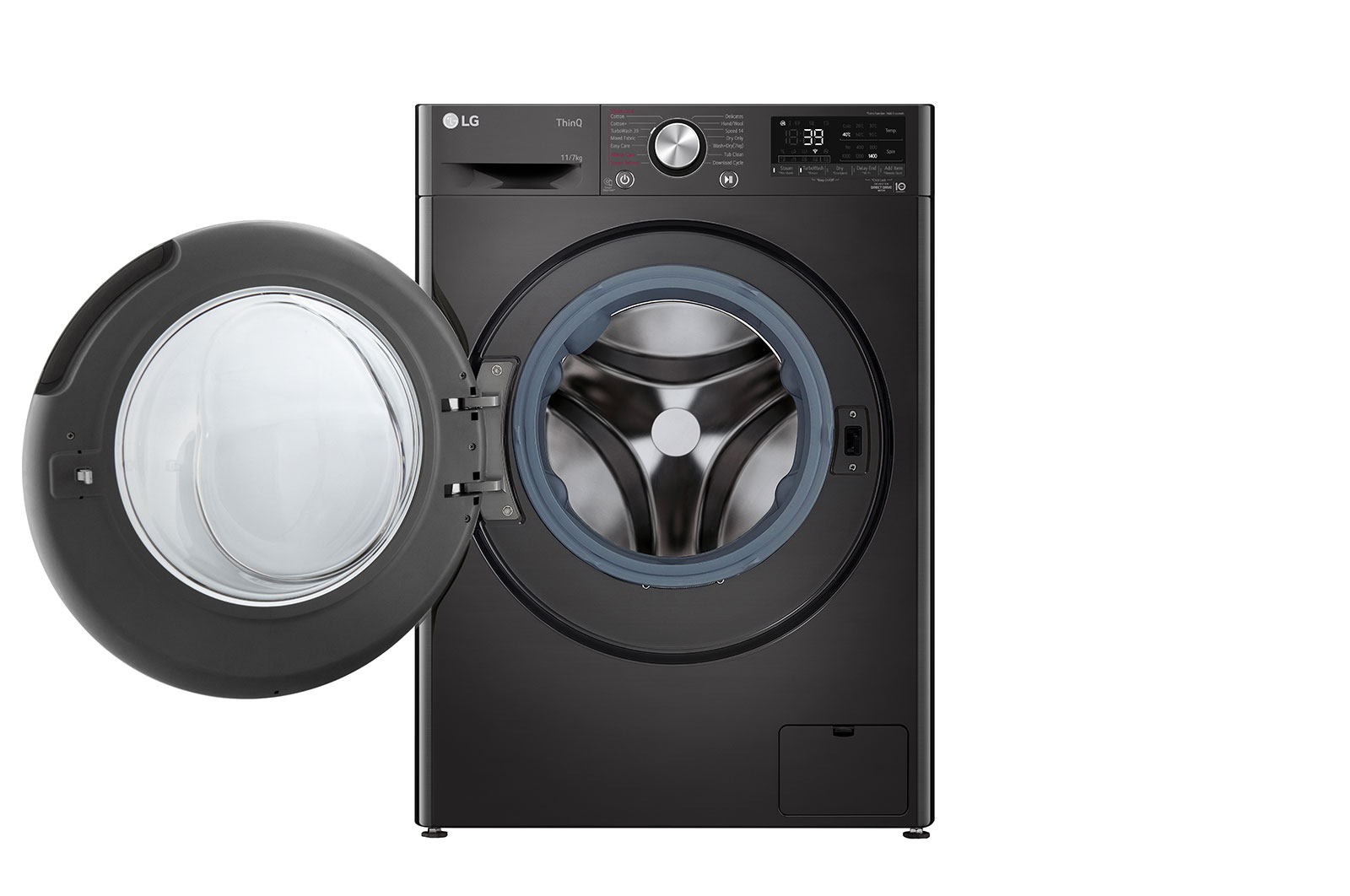 LG 11/7kg Front Load Washer Dryer with AI Direct Drive™ and Steam+™, FV1411H3B