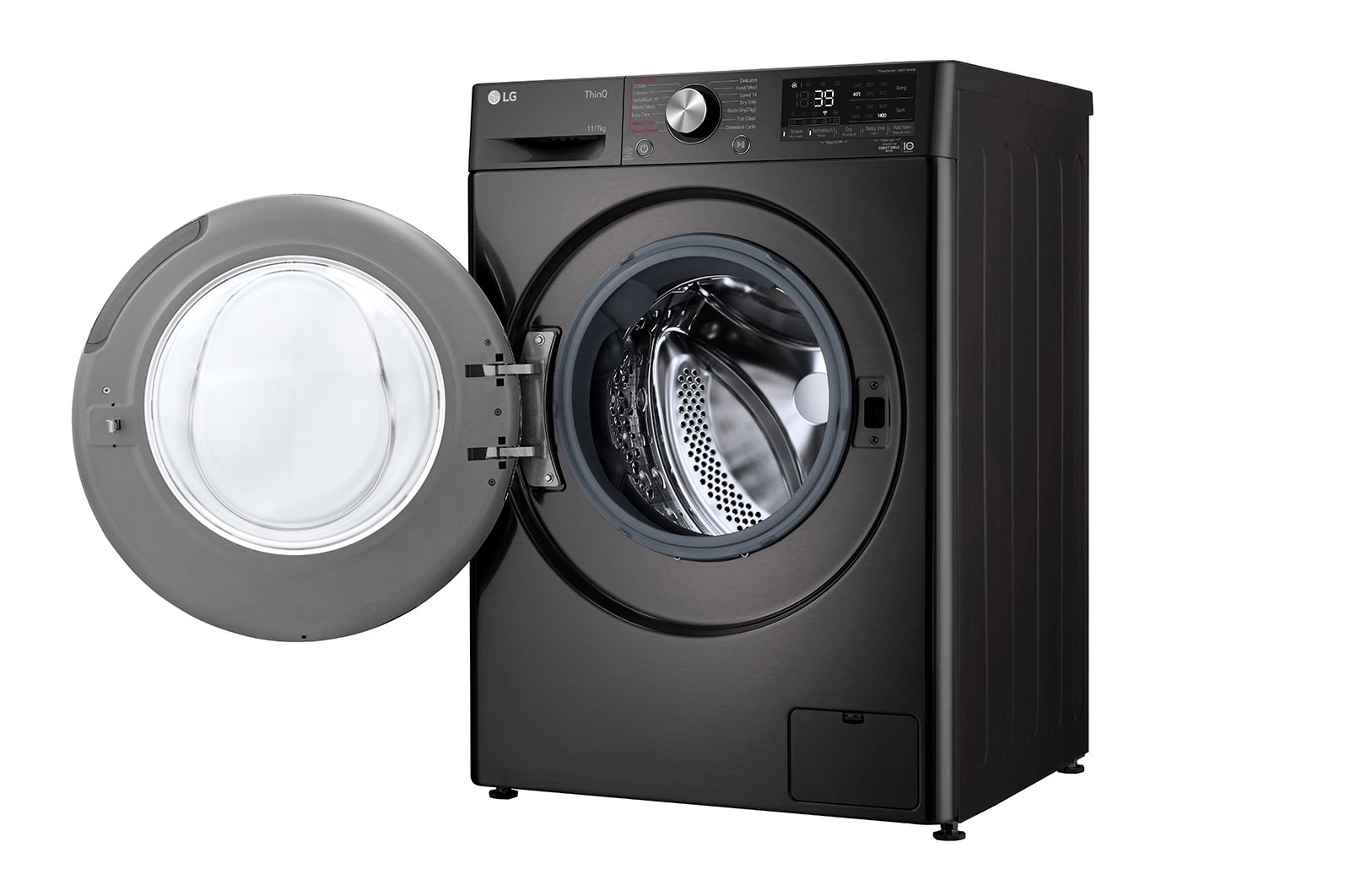 LG 11/7kg Front Load Washer Dryer with AI Direct Drive™ and Steam+™, FV1411H3B