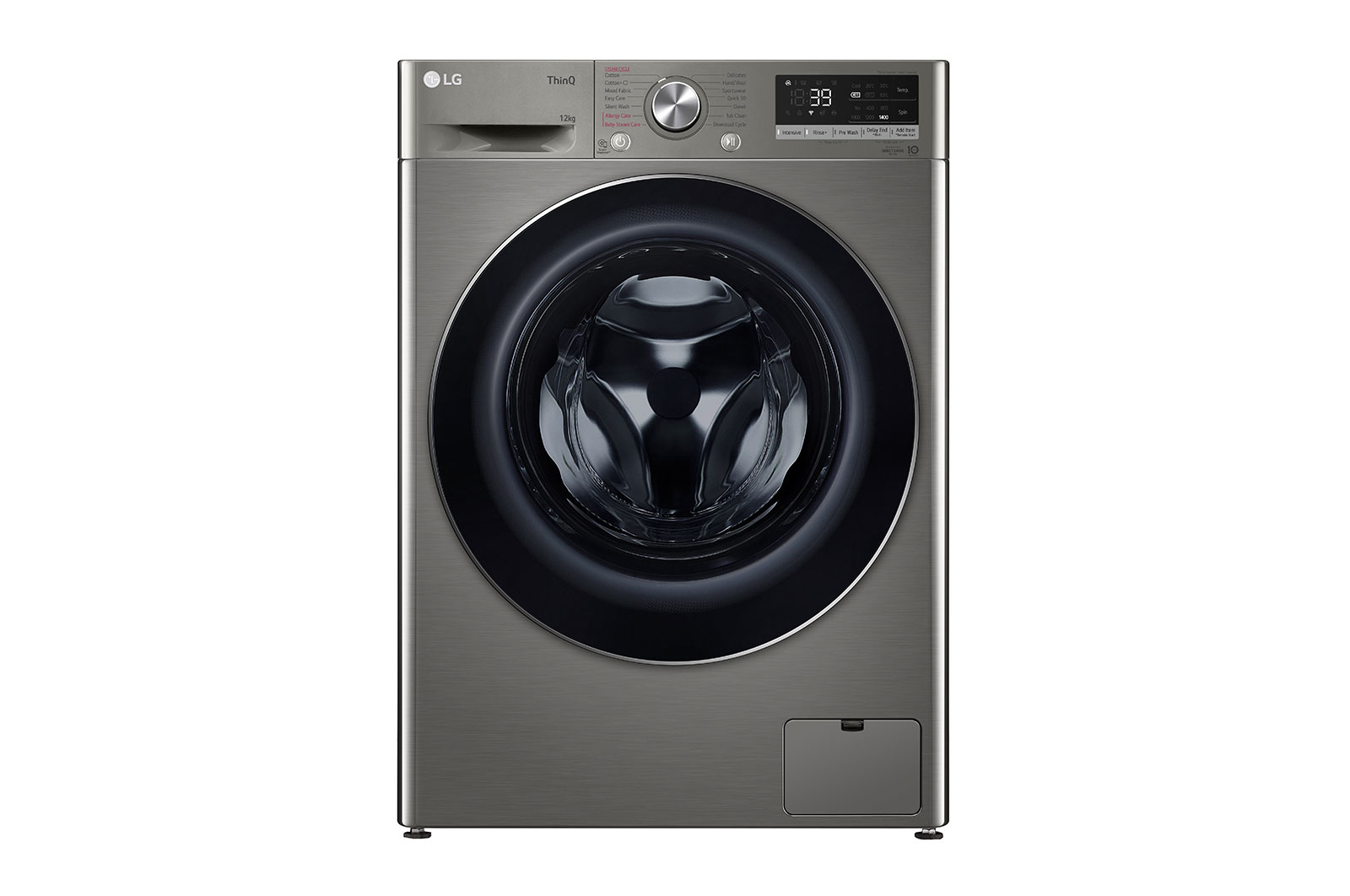 LG 12kg Front Load Washer with AI Direct Drive™  and  TurboWash™360˚, FV1412S3P