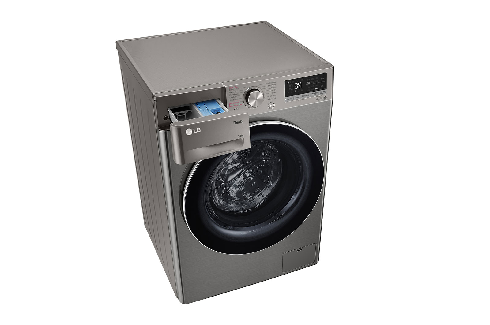 LG 12kg Front Load Washer with AI Direct Drive™  and  TurboWash™360˚, FV1412S3P