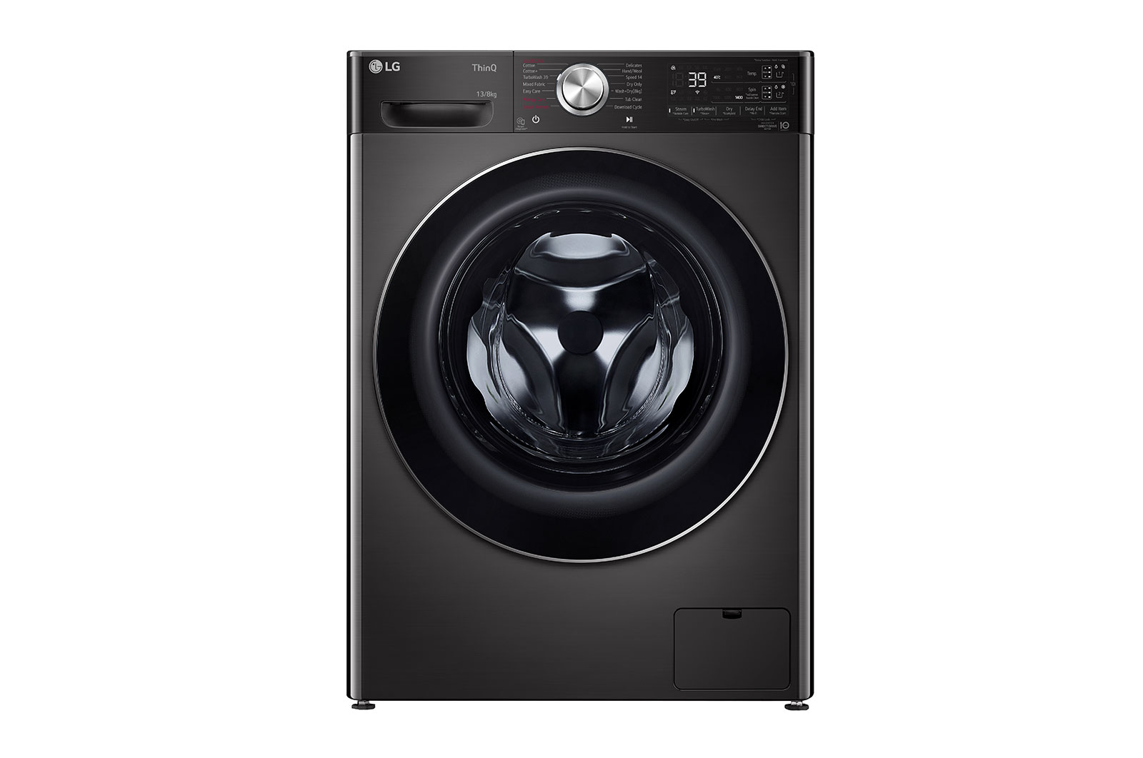 LG 13/8kg Front Load Washer with AI Direct Drive™, Steam+™, FV1413H2BA