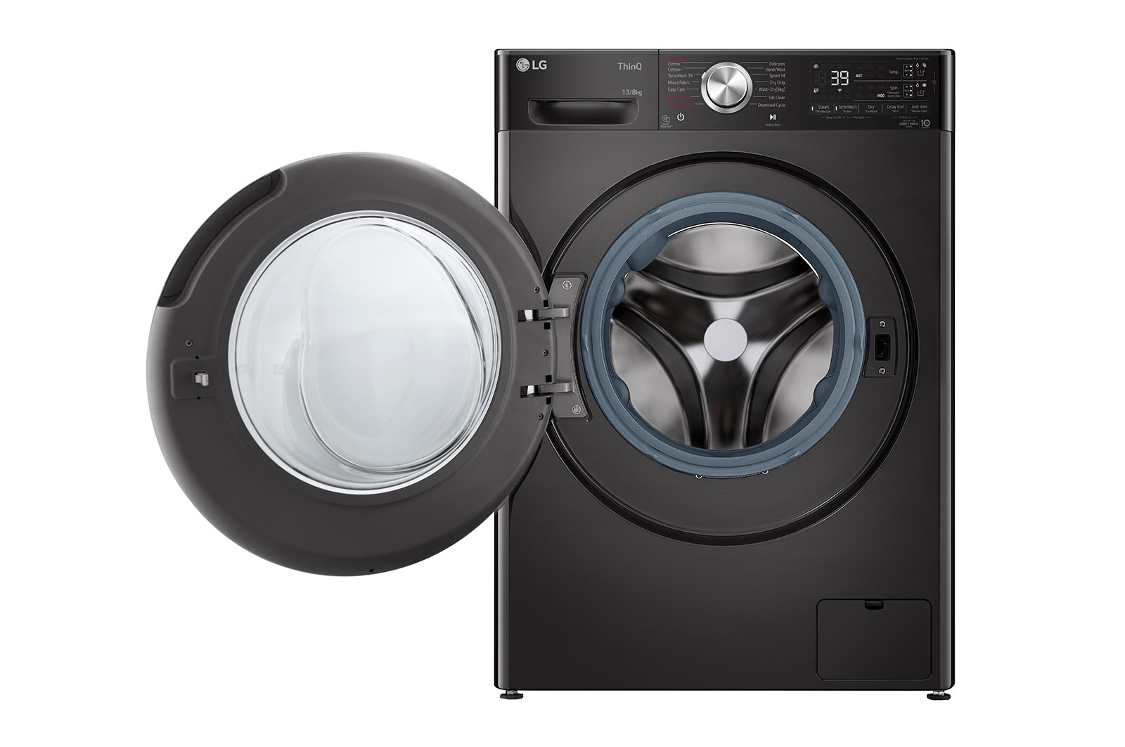 LG 13/8kg Front Load Washer with AI Direct Drive™, Steam+™, FV1413H2BA