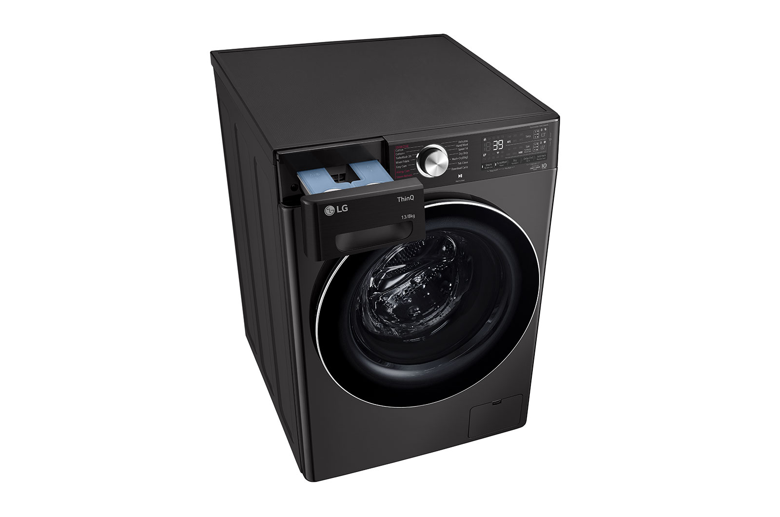 LG 13/8kg Front Load Washer with AI Direct Drive™, Steam+™, FV1413H2BA