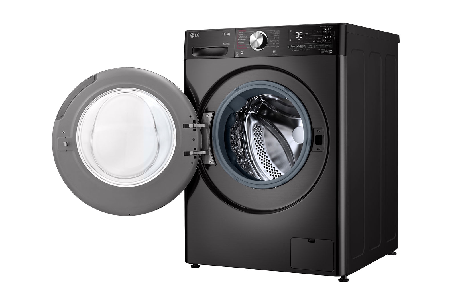 LG 13/8kg Front Load Washer with AI Direct Drive™, Steam+™, FV1413H2BA