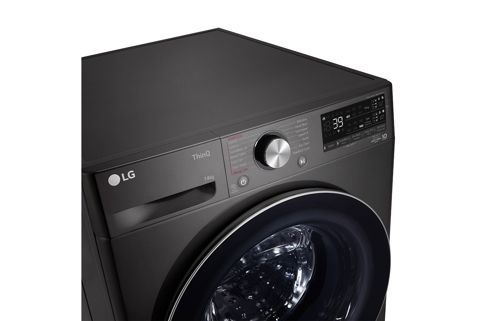 LG 14kg Front Load Washer with AI Direct Drive™ and TurboWash™360˚, FV1414S3B