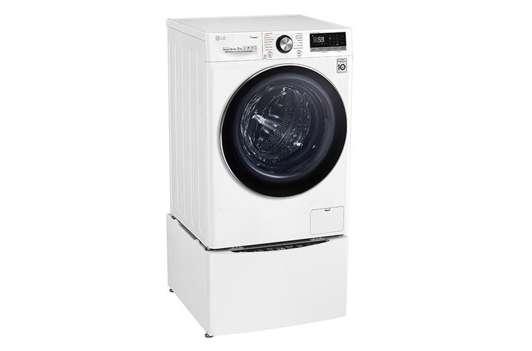 LG TWINWash™, 9 kg Washer with AI Direct Drive™ and Steam™ + 2 kg Mini Washer, FV1409S4W