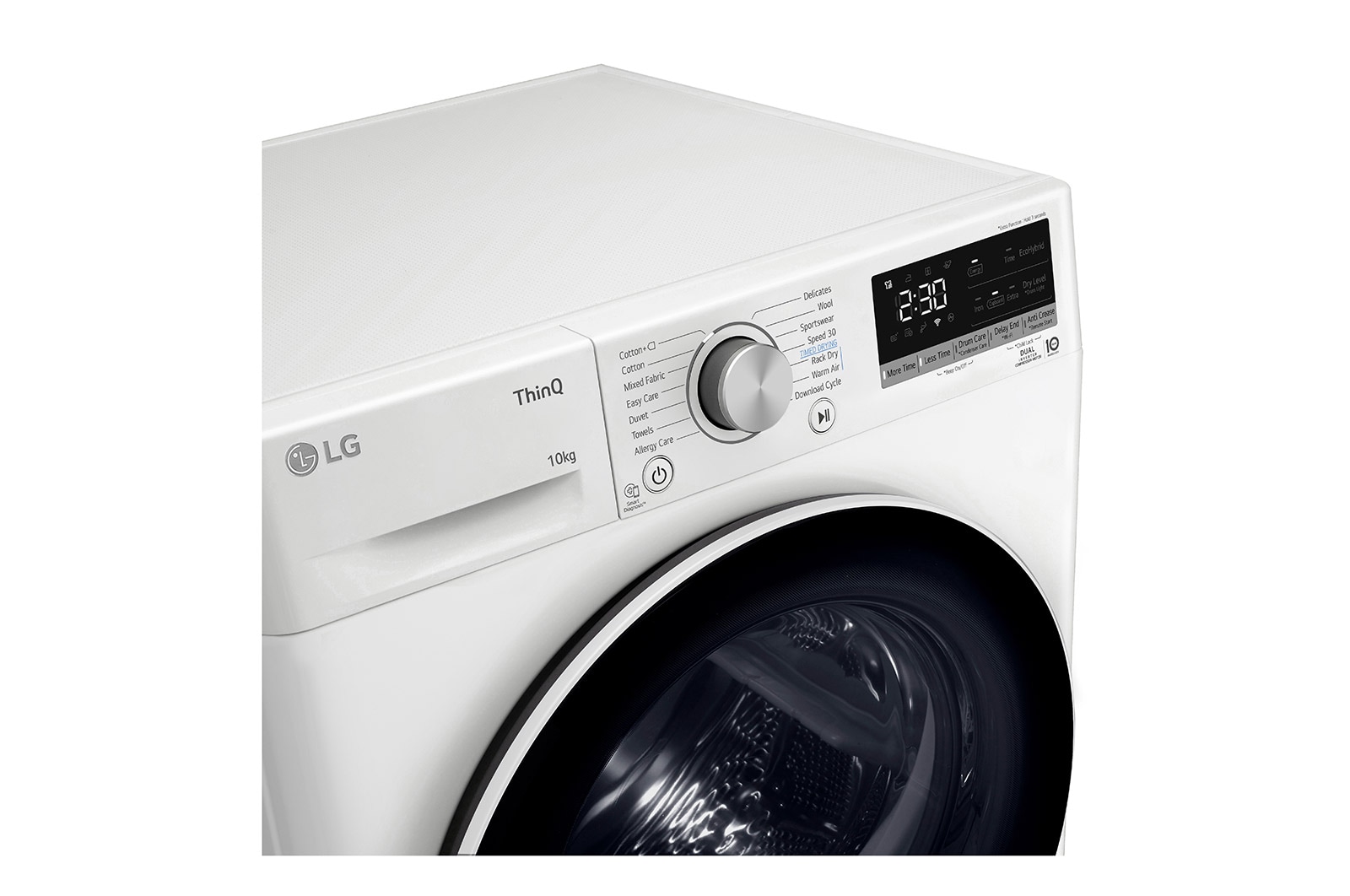 LG 10kg Dual Inverter Heat Pump™Dryer with Auto Cleaning Condenser, RH10VHP2W