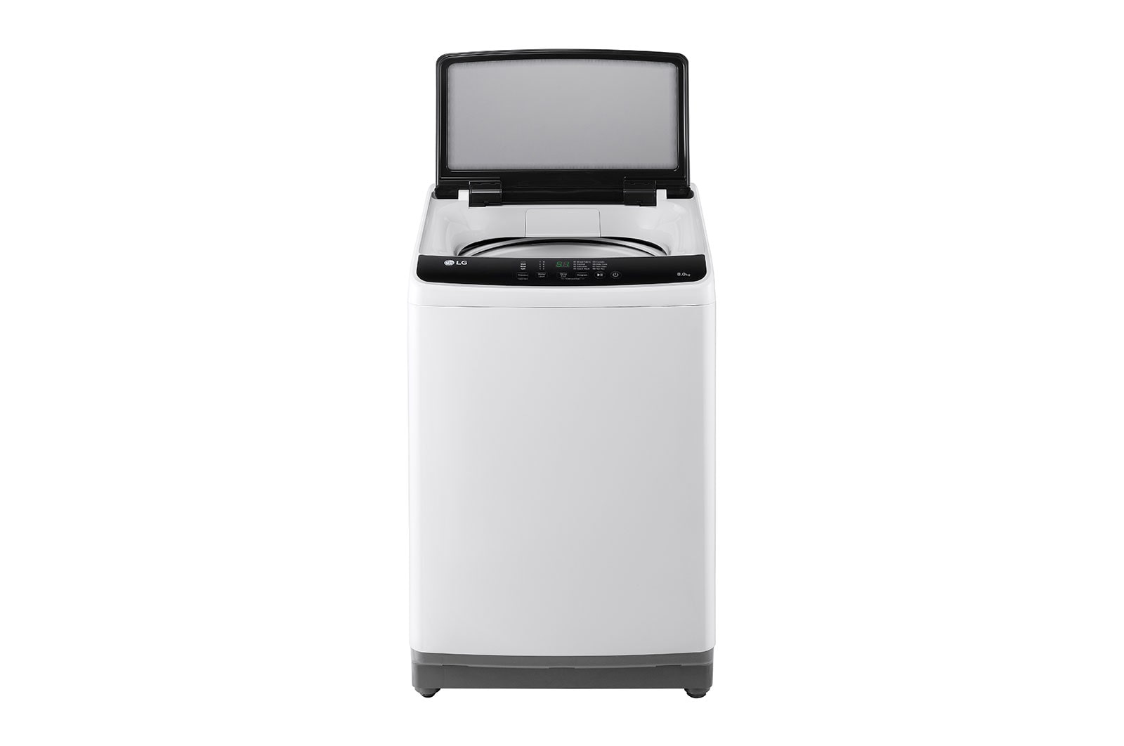 LG 8kg Top Load Washer with Honeycomb Crystal Drum, White, T2108NT1W1