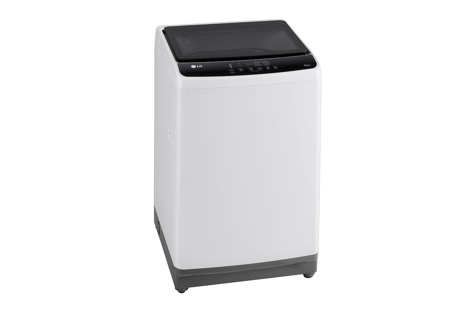 LG 8kg Top Load Washer with Honeycomb Crystal Drum, White, T2108NT1W1