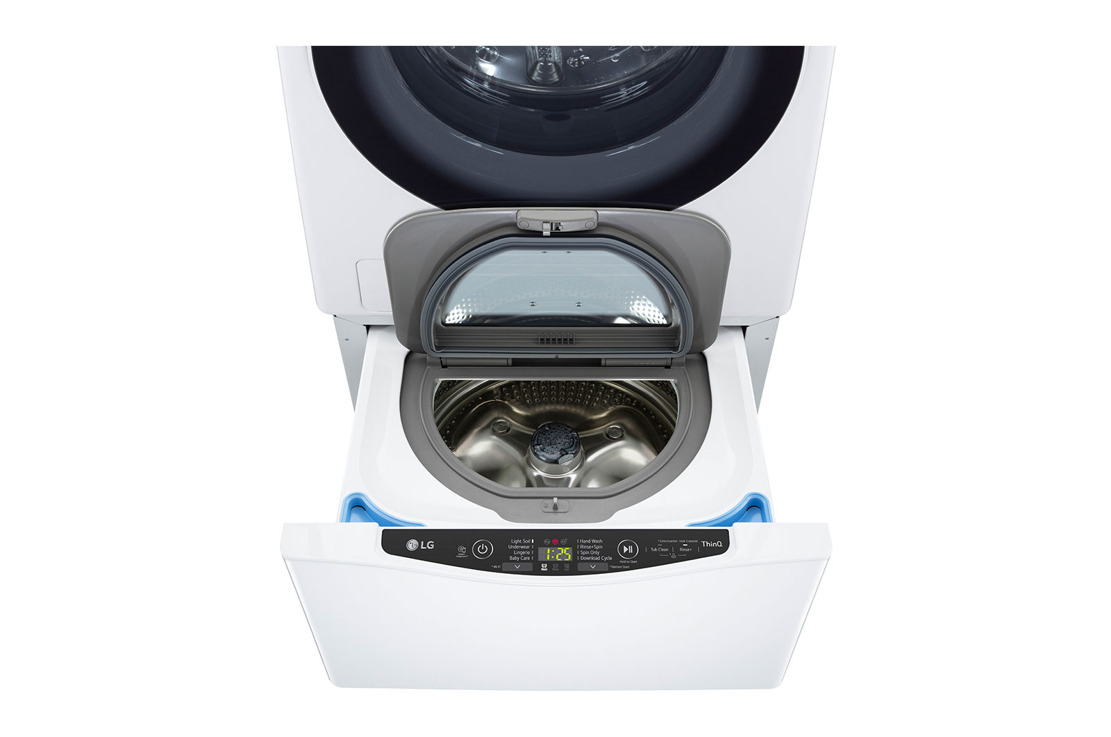 LG 2.5kg TWIN Load Washer with Perfect solution for daily laundry, T2525NWLW