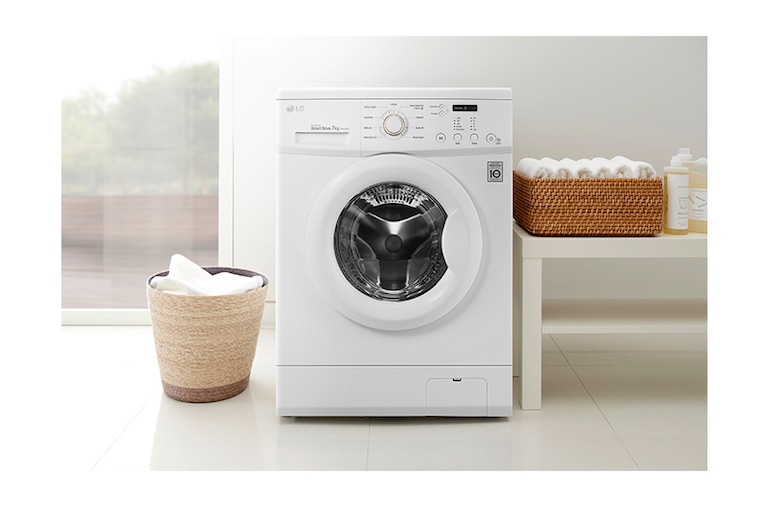 LG 7kg 6 MOTION DIRECT DRIVE FRONT LOAD WASHING MACHINE, WD-MD7000WM