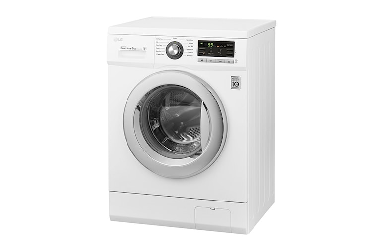 LG 8KG 6 MOTION DIRECT DRIVE FRONT LOAD WASHING MACHINE, WD-MD8120WM