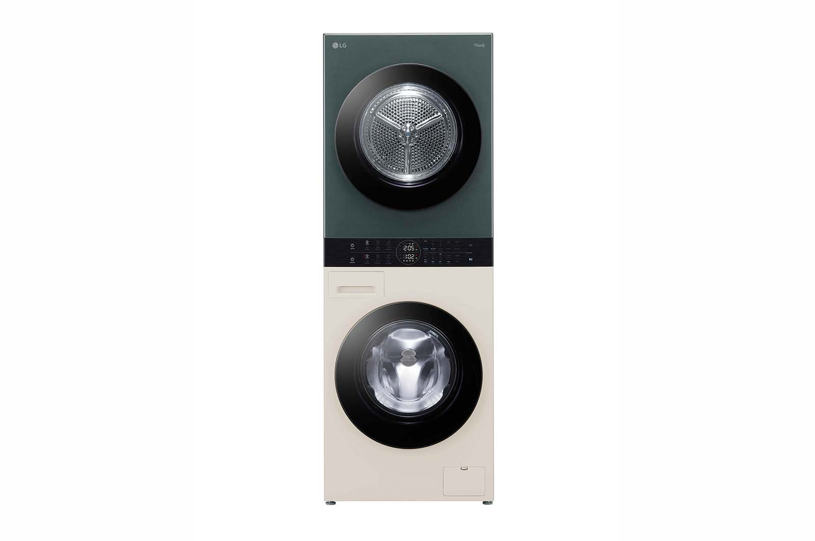 LG 14/10kg Objet WashTower™ All-In-One Stacked Washer Dryer, WT1410NHEG