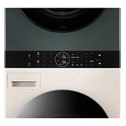 LG 14/10kg Objet WashTower™ All-In-One Stacked Washer Dryer, WT1410NHEG