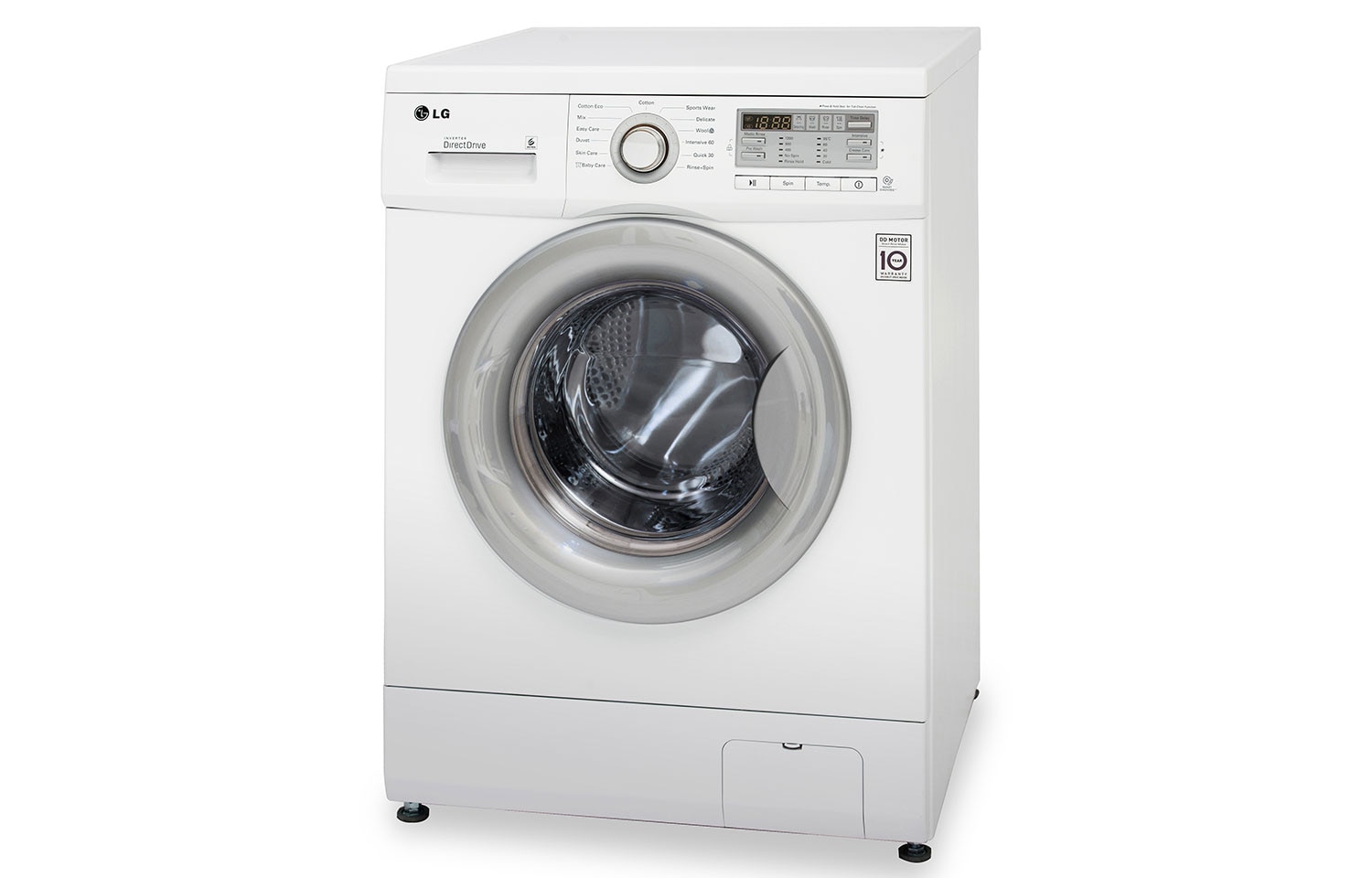 LG 7.5kg 6 MOTION DIRECT DRIVE FRONT LOAD WASHING MACHINE, WD-MD7500WM