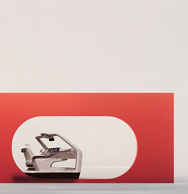 LG vehicle solution's Digital Cockpit.