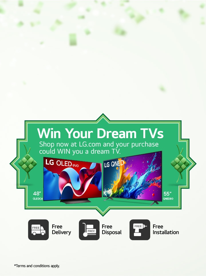 Win Your Dream TVs