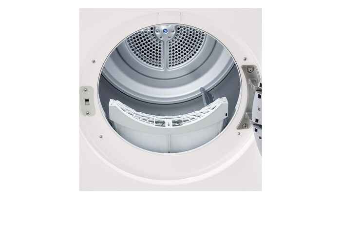 LG 8kg Warmtepomp droger Wit | Zelfreinigende condensor | Sensor Dry | Dual Lint Filter | LG NL, RHX1008NWH