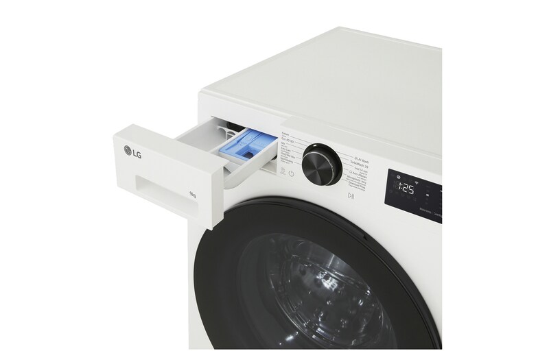 LG 9kg Wasmachine Wit | AI DD™ | TurboWash360˚™ | Steam™ | LG NL, F4X5009TWB