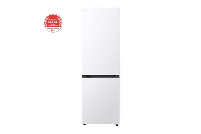 LG 375L Koel-vriescombinatie Wit | Multi-Flow Air | DoorCooling+™ | ThinQ | LG NL, GBBSJ10DSW
