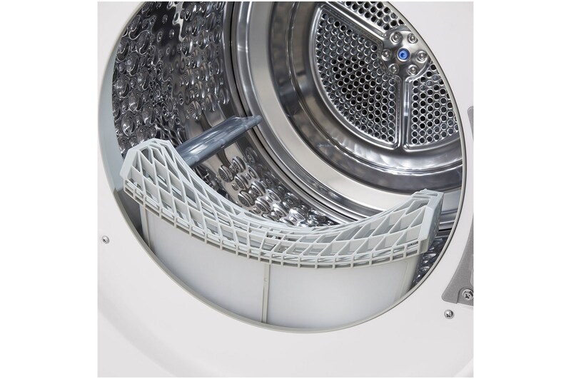 LG 9kg Warmtepomp droger Wit | Zelfreinigende condensor | Eco Hybrid™ | Sensor Dry | LG NL, RHX5009THB