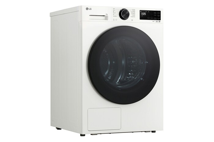 LG 9kg Wasmachine F4WX809Y + 9kg Warmtepompdroger RT90X8 + Tussenstuk Wasmachine/Droger Wit DK2W, F4WX809Y.DK2W001