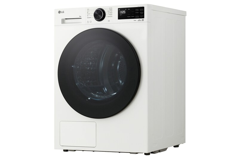 LG 9kg Wasmachine F4WX809Y + 9kg Warmtepompdroger RT90X8 + Tussenstuk Wasmachine/Droger Wit DK2W, F4WX809Y.DK2W001