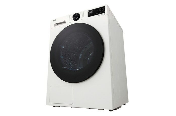 LG 9kg Warmtepomp droger Wit | Zelfreinigende condensor | Eco Hybrid™ | Sensor Dry | LG NL, RHX5009TWB