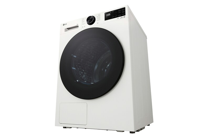 LG 9kg Warmtepomp droger Wit | Zelfreinigende condensor | Eco Hybrid™ | Sensor Dry | LG NL, RHX5009TWB