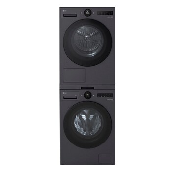 LG Tussenstuk Wasmachine/Droger Zwart | Wasmachine Stapelen | LG VX, DK2B